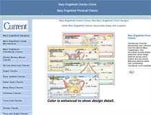 Tablet Screenshot of maryengelbreitchecks.com